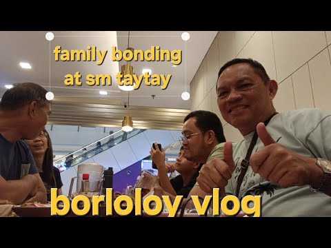 Vlog 385 Family lunch at Sm taytay