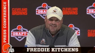 Freddie Kitchens | Mack Wilson & Austin Seibert Post Pick Press Conference | Cleveland Browns