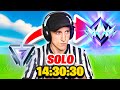 I tried to Solo Speedrun Fortnite Ranked (Silver to Unreal)
