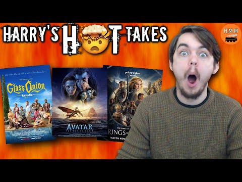 Avatar 2, Glass Onion, Rings of Power Review + More! [Harry's Hot Takes 11/01/23]