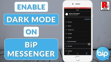 How to Enable Dark Mode on BiP Messenger