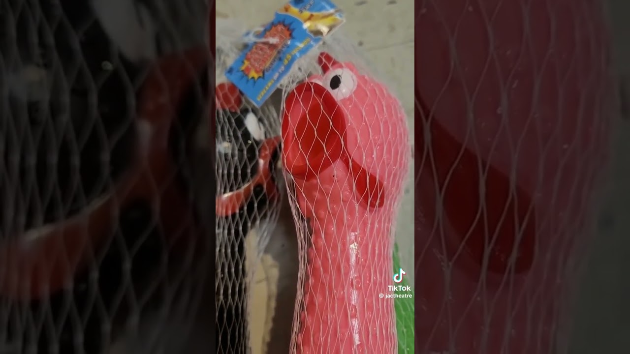 Giant Rubber Screaming Chicken Toy Randomly Color 🟦🟥⬛🟩🟨🎫