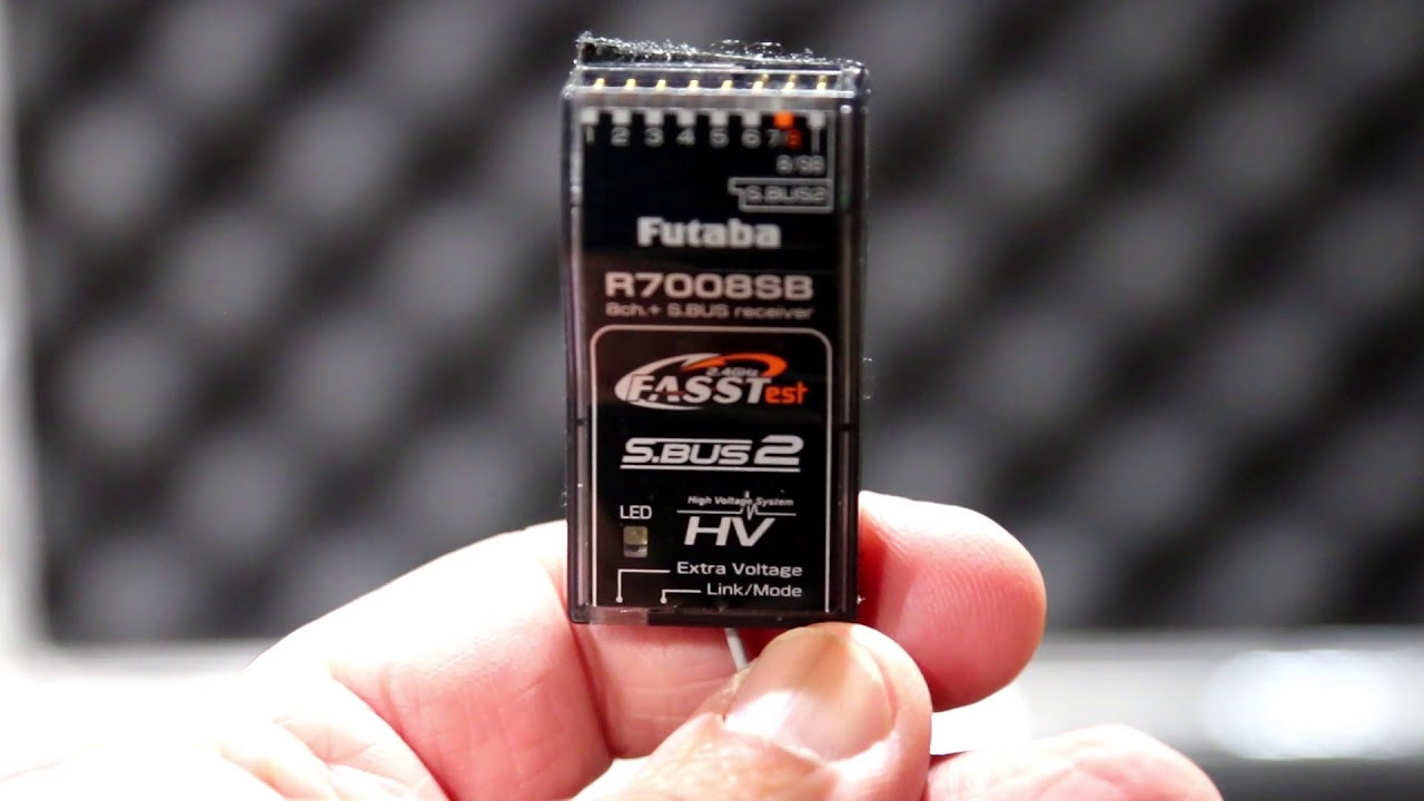 Futaba R7008SB links but does not work. PROBLEM SOLVED! Wrong mode