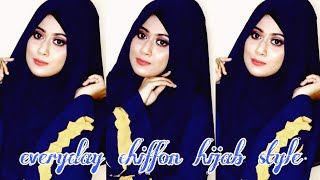 Everyday Hijab Tutorial With Chiffon Hijabeasy&Simple Summer Hijab