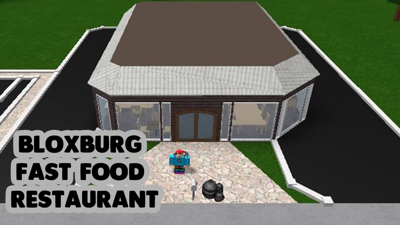 Fast Food Restaurant BloxBurg Builds Ep 2 - YouTube
