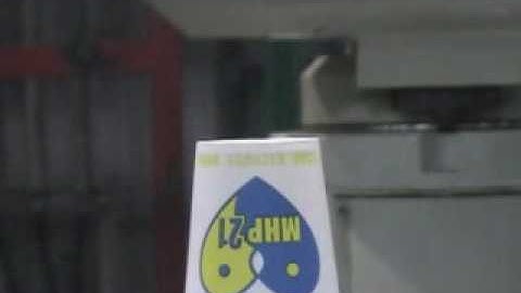 Mitsubishi Electric RV-12S Robot Cup Collision Detection Test UK