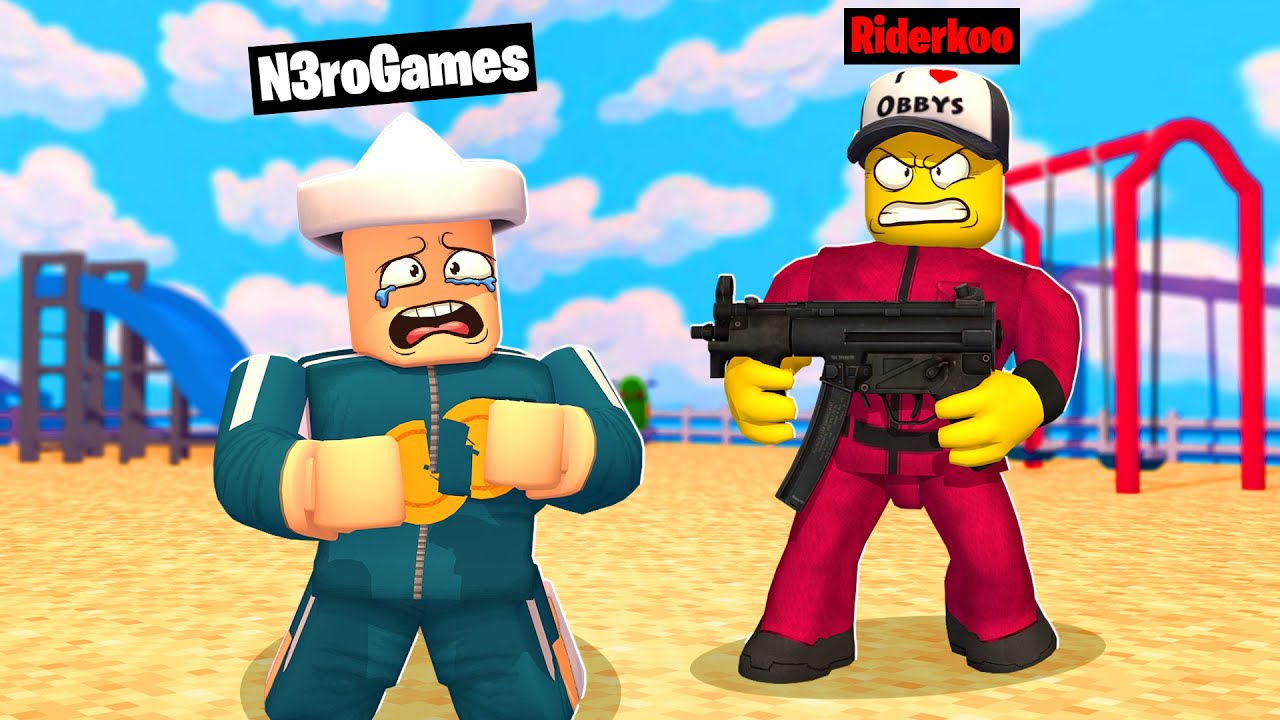 SQUID GAME, ALE HRAJU JAKO HLÍDAČ! ☠️ (roblox)