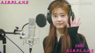 IZ*ONE Airplane eassy lirik & lirik terjemahan