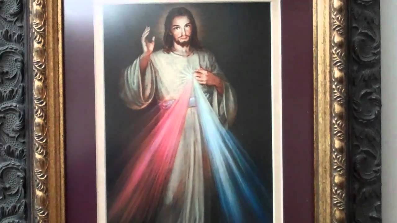 catholic-gifts-divine-mercy-image-and-prayer-framed-art-youtube