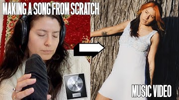 Making a Dreamy Dark Electronic Pop Song From Scratch + Music Video // Logic Pro X