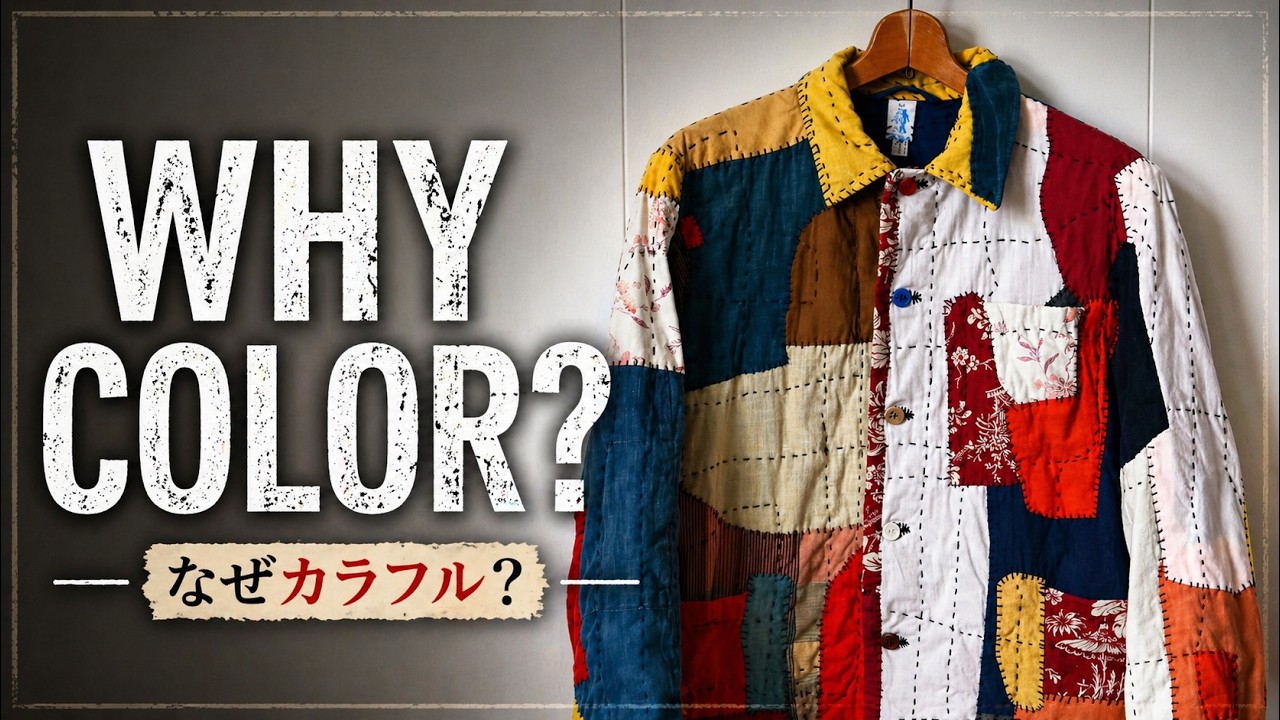 Why I Made It Colorful | Super Boro Boro Collection Jacket - YouTube