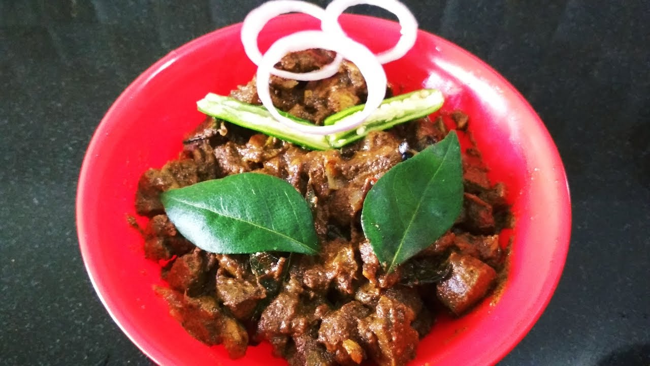 kerala style beef liver fry കേരളാ സ്റ്റൈൽ ബീഫ് ലിവർ ഫ്രൈ Ep9 YouTube