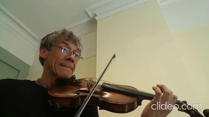Bach gigue violin partita N2 R min.