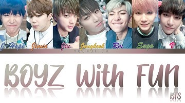 BTS (방탄소년단) - Boyz with Fun (흥탄소년단) [Color Coded Han/Rom/Eng]