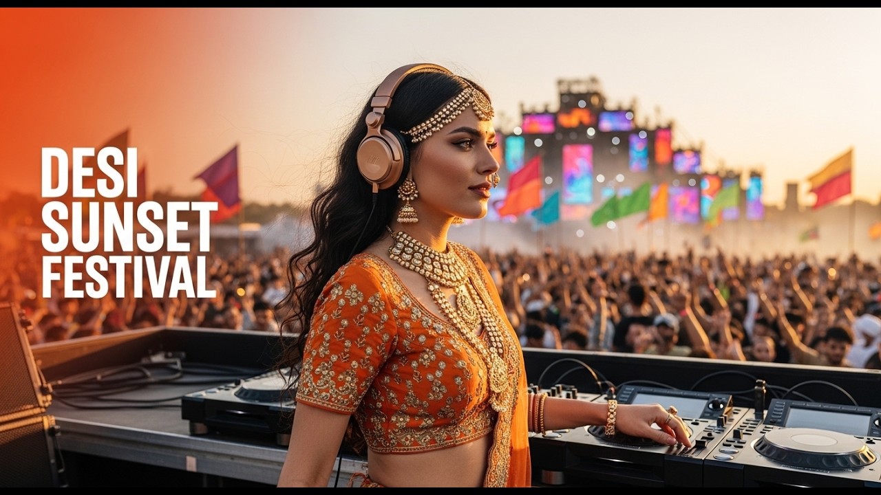 Desi Sunset Festival Mix 2026 | Open Air Bollywood EDM Celebration