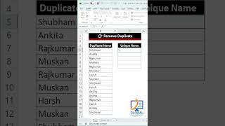 Excel me Unique Values kaise nikale 🔥 | Duplicate Remove Trick
