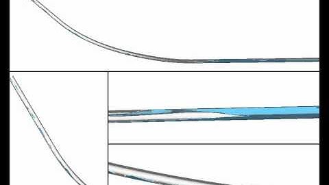 Slug Formation in a Flow along an Incline