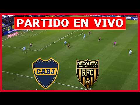 🔴 BOCA JUNIORS vs RECOLETA FC (EN VIVO) ⚽ COPA SUDAMERICANA - 8VOS DE FINAL | SECTA DEPORTIVA