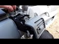 №1/Замена лампы в колёсике воздуховода Mercedes W210 Light Bulb Replacement in Air Duct
