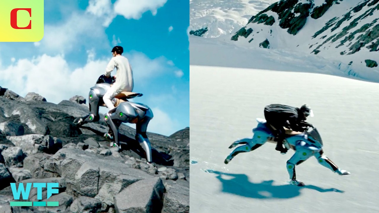 A Robot Horse for Riding Offroad | What The Future