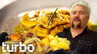 Guy Fieri Discovers Incredible Tortellini & Rustic Lamb In Tuscany | Diners, Drive Ins and Dives