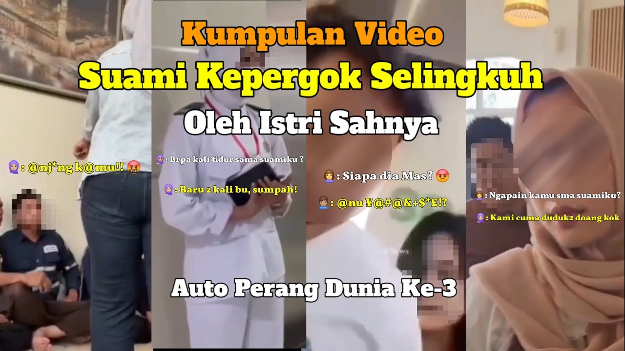 Kumpulan Video Suami Kepergok Selingkuh Oleh Istri Sahnya