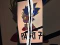 Shading Sonic 🎨🦔 #SonicCD #Shorts