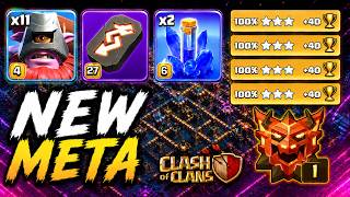 I Tried the NEW Dragon Duke Equipment With ZERO Practice 😳 | TH18 Army Trower + Revenge Deck
