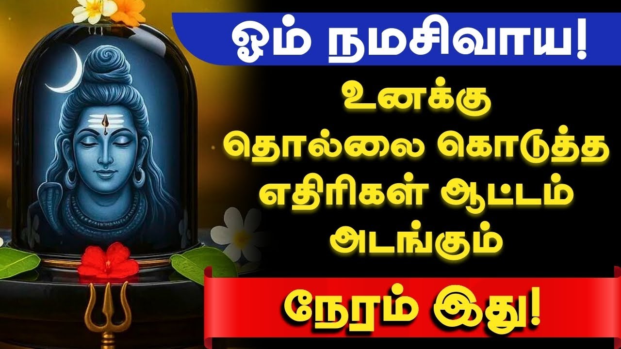 🔱உன் மீது பொறாமை கொண்ட நபர்களை கண்டு கொள்ளாதே!🔱 #sivan #namachivaya #nambikkainayagi