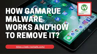 How Gamarue Malware Works and How To Remove it? Webroot.com/safe