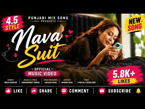 Nava Suit | New Punjabi Romantic Song | Latest Punjabi Love Song 2026 | Punjabi Mix Song