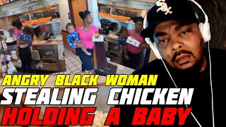 ANGRY Customer Prepares Own Food At CHURCH'S CHICKEN😲 Takes EXTRA Chicken Too