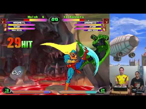 MvC2: Malek - Magneto Rom to HGT DHC Hail Storm 95% Combo .:6.29.24:.