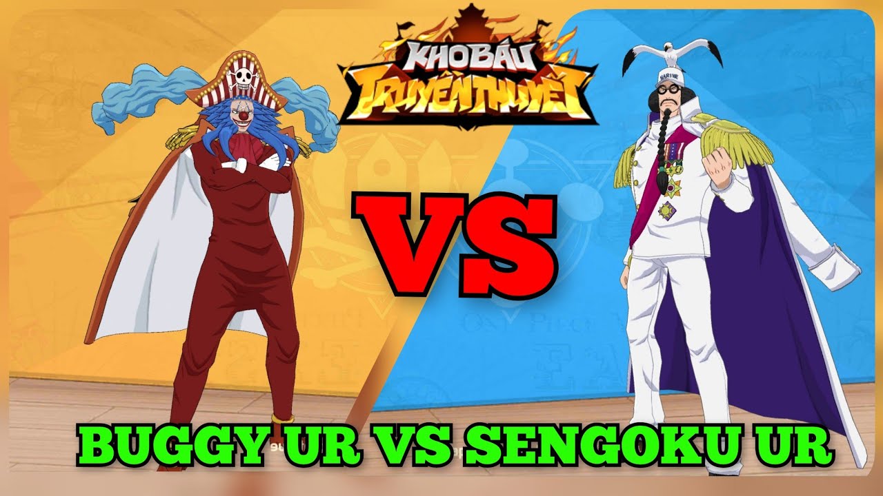 Onepiece: SENGOKU UR VS BUGGY UR Tứ hề Buggy ra trận #kbtt #luffy #zoro ...