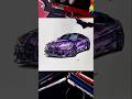 How to make a BMW CAR #drawing #pensketch  #bmw #car
