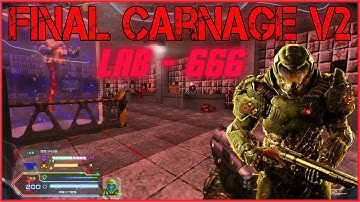 Doom 2 | Final Carnage v2 | Secret Map Lab X - 666 | 100% Secrets