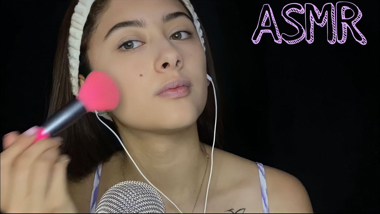 ASMR en español me maquillo hasta que te duermas 😴🪄