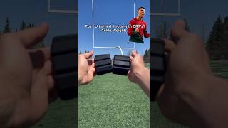 The secret they try hiding you 🤐 #football #ankleweights #cr7method #Soccer