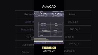AutoCAD (TextAlign) command ⚡️✅