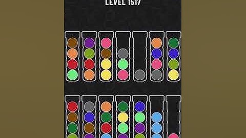 【Ball Sort Puzzle】Level.1517
