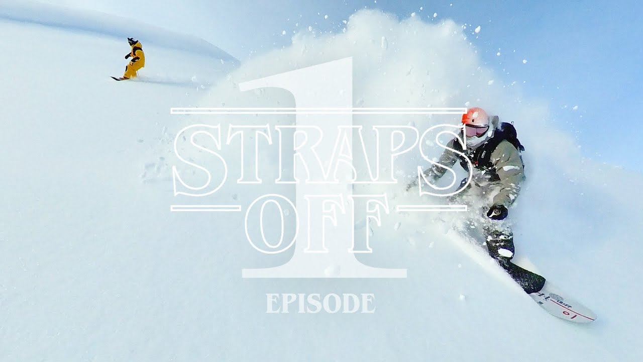 Straps Off Episode 1 - Powsurfing at Strandafjellet Norway