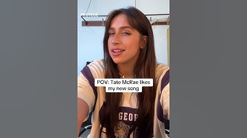 Thumbnail of Tate McRae says go stream People Pleaser By Rachel Newnham #tatemcrae #newmusic #newartist