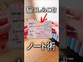 きれいなノートほど覚えられない？「思い出せるノート」の作り方