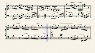 Händel - Gigue from Keyboard Suite No. 4 in D Minor, HWV 437