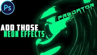How to Add Realistic Neon Effects using Photoshop in few minutes || Adobe Photoshop Tutorial Part-2