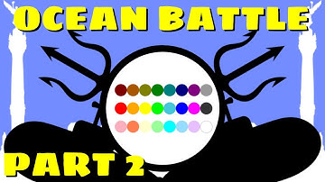 24 Marble Race Battle : Ocean Battle PART 2 (by Algodoo)