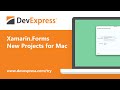 Set up a New Xamarin Project for macOS with FREE DevExpress UI Controls (Getting Started)