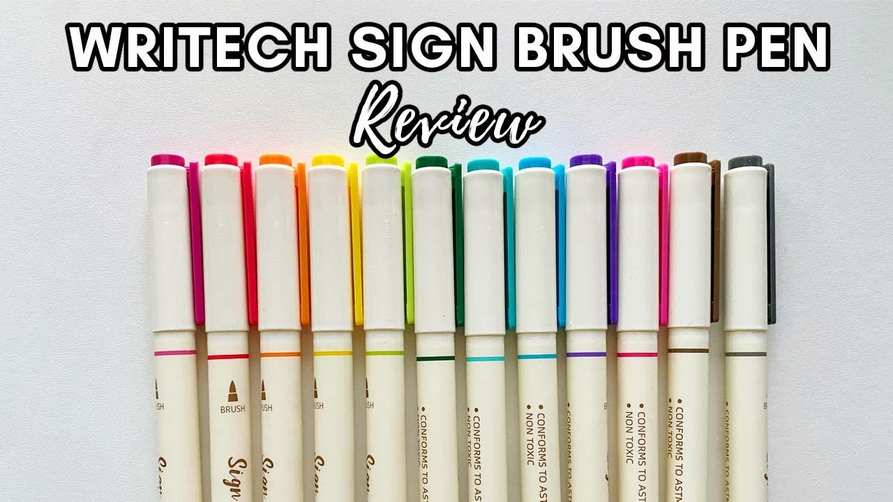 Writech Sign Brush Pens Review: Honest Insights from a Calligraphy