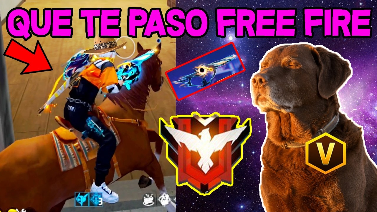 QUE FUE LO QUE TE PASÓ FREE FIRE!!!  LOS CABALLOS VINIERON PARA QUEDARSE!!!