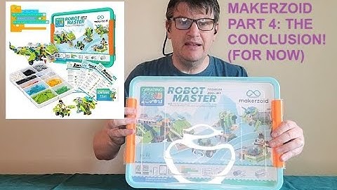 Makerzoid Review Part 4:  Robot Master 200-in-1 Coding Robot Kit for STEM